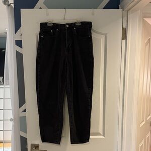 H&M Black Mom Jeans